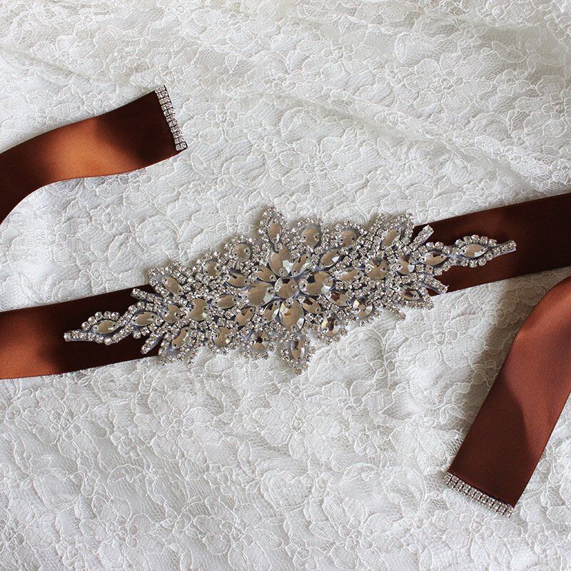 Crystal Bridal Sash Belt For Wedding Dress Manufacturer - Image 5