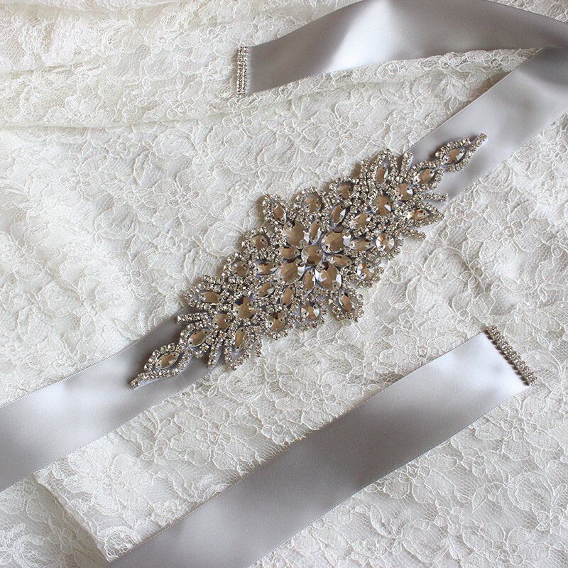 Crystal Bridal Sash Belt For Wedding Dress Manufacturer - Image 4