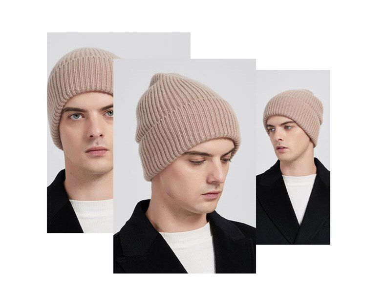 100% Wool Beanie Knitted Hats Supplier - Image 3
