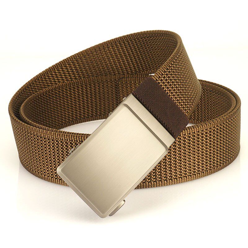 Men's Ratchet Nylon Belt Custom Logo - Image 4