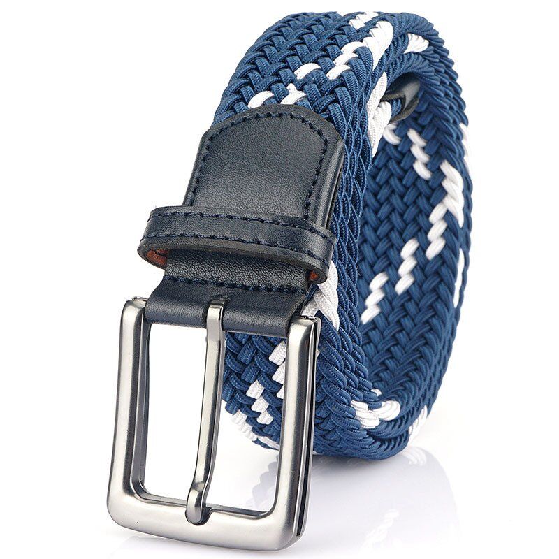 Elastic Webbing Braided Belts Custom Logo Available - Image 3