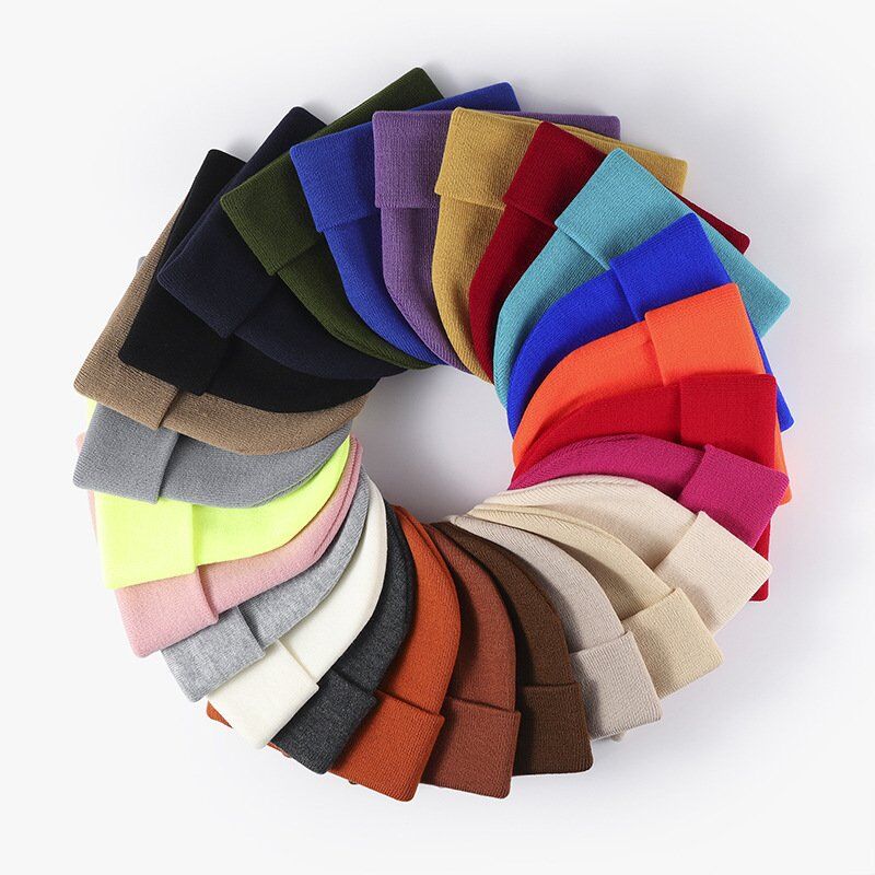 Custom Logo Classic Knit Cuff Beanie Factory Wholesale - Image 2