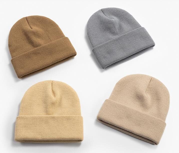 Custom Logo Classic Knit Cuff Beanie Factory Wholesale