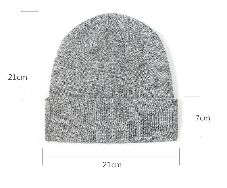 Unisex Slouchy Knitted Beanie China Manufactory - Image 2