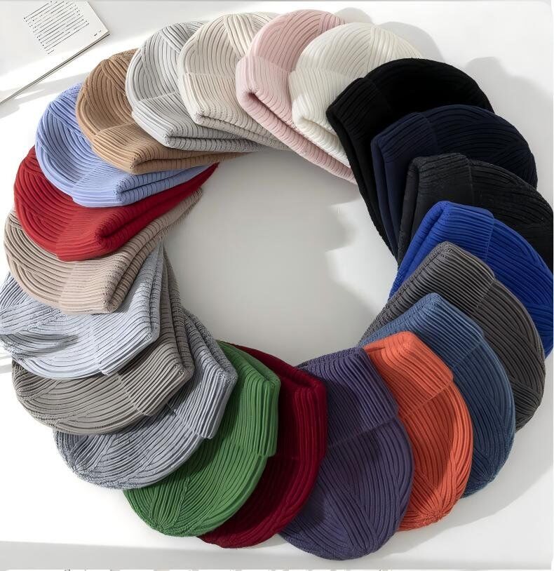 100% Wool Beanie Knitted Hats Supplier