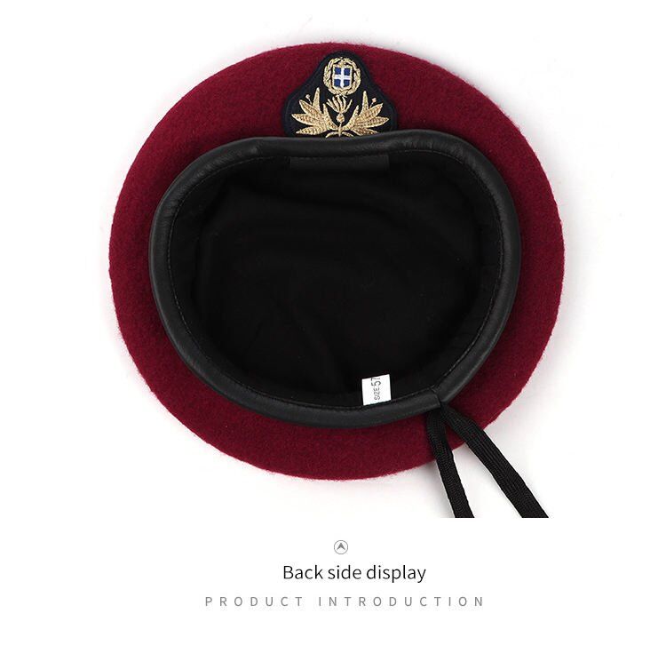 China Wholesale Badge Beret For Men - Image 2