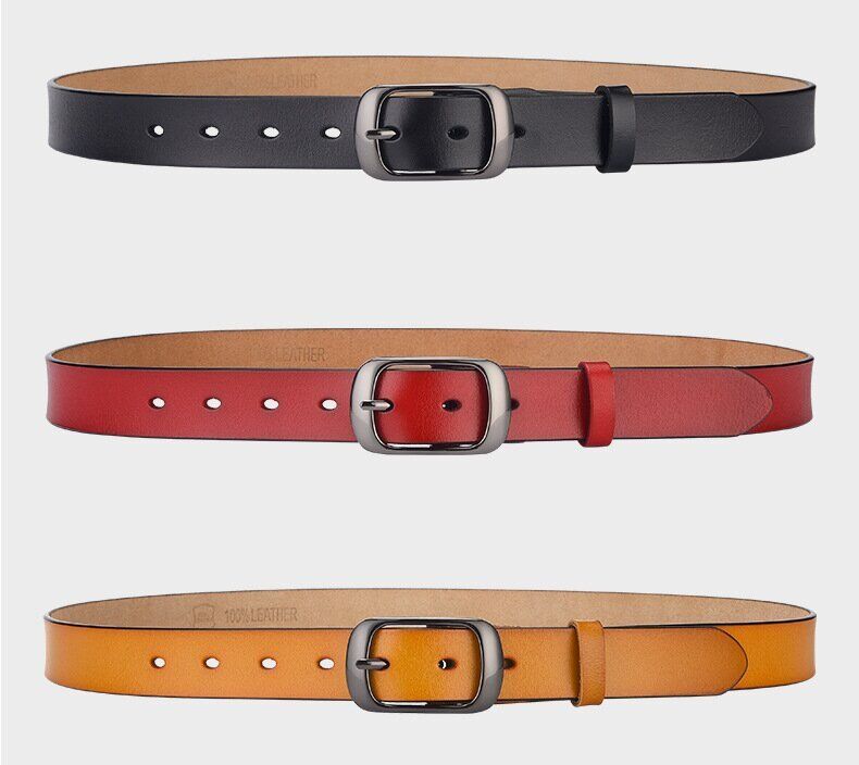 genuine leather ladies belt