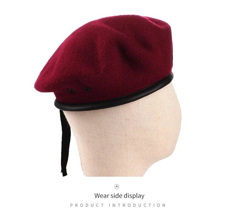 China Wholesale Badge Beret For Men - Image 4