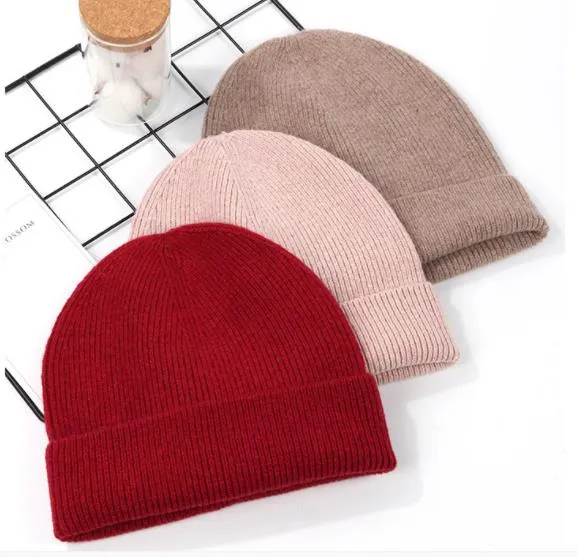 Winter Headwear Wool Knitted Hat Beanie Supplier - Image 5