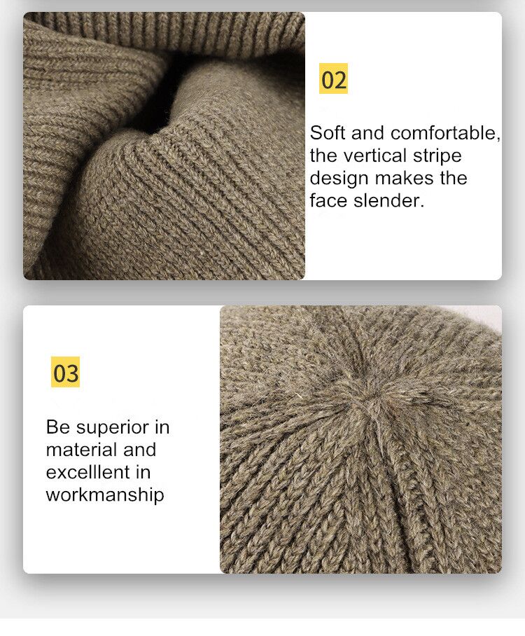 Wool Knitted Hat